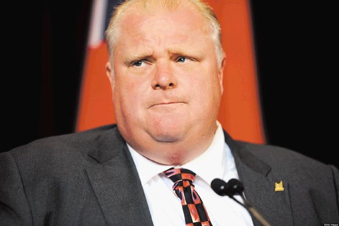 Rob Ford bo ob vseh svojih škandalih oktobra  znova kandidiral za župana Toronta. 