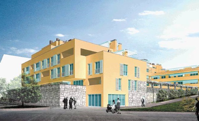 Poslovno-stanovanjski objekt Oktobrska v Izoli je neuresničen projekt Stavbenika, ustavitev gradnje je družbo konec leta 2012...