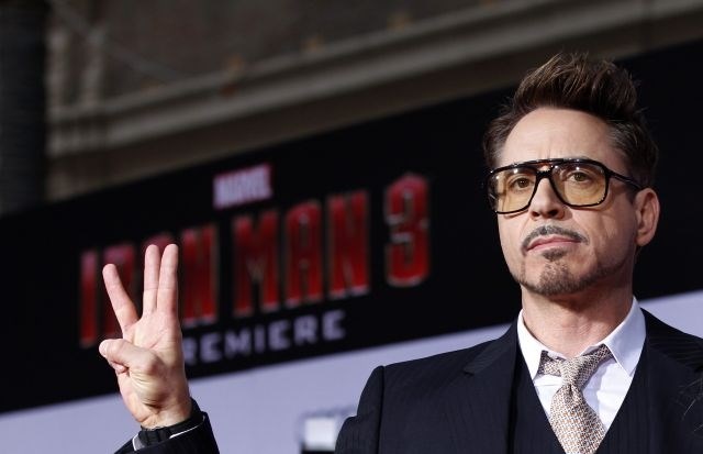 Robert Downey Jr. je med igralci v zadnjem letu znova zaslužil največ. 