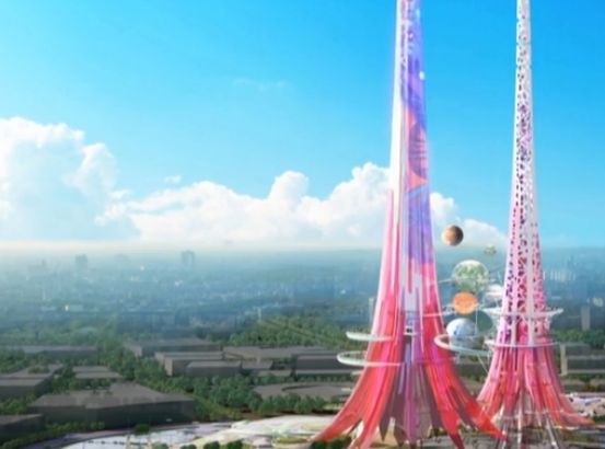 Stavba prihodnosti: najvišja stolpnica, ki tudi čisti zrak (video)