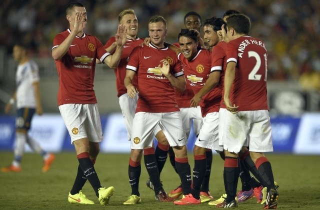 Manchester United je na prvi tekmi sezone slavil zmago s 7:0. (Foto: Reuters) 