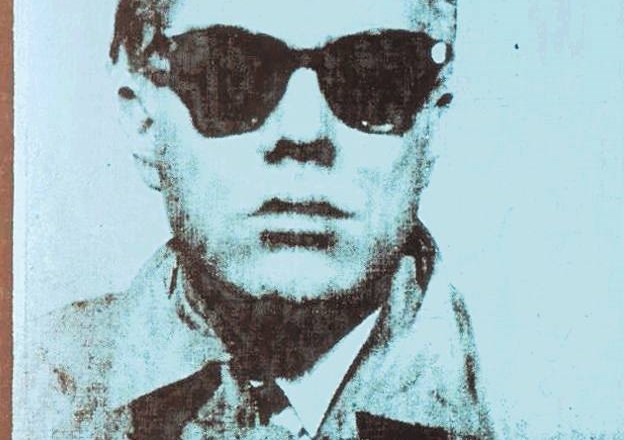 Andy Warhol na  avtoportretu iz leta 1964 