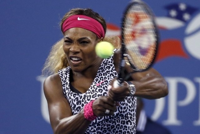 Serena Williams je na dobri poti, da ubrani lansko zmago na OP ZDA. (Foto: Reuters) 