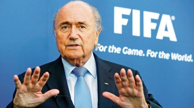 Sepp Blatter se bo prihodnje leto potegoval že za svoj peti mandat na čelu Fife. (Foto: Reuters) 
