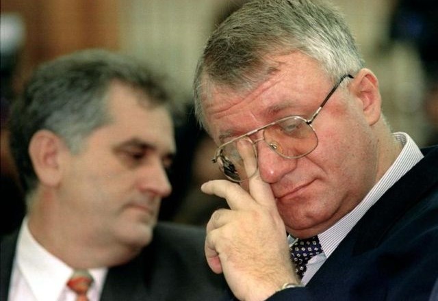 Haaški obtoženec in predsednik Srbske radikalne stranke (SRS) Vojislav Šešelj. (Foto: Reuters) 