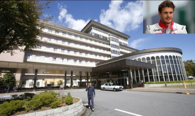 Jules Bianchi se je do sedaj zdravil v bolnišnici v Jokaičiju. (Foto: AP) 