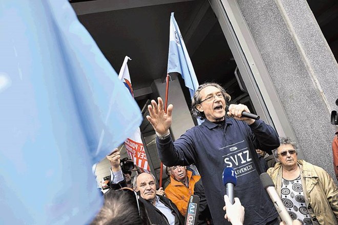Branimir Štrukelj je sindikate pozval na protest. Tomaž Zajelšnik 
