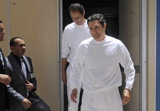 Mubarakova sinova izpuščena iz zapora 