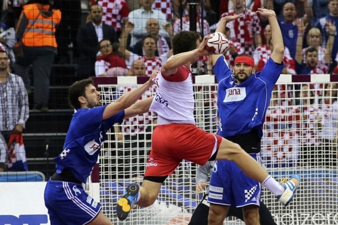 Poljaki so bili s 24:22 (12:10) boljši od Hrvatov. (Foto: Reuters) 