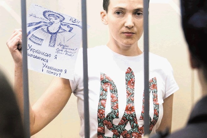 Nadja Savčenko, kriva za smrt novinarjev? Reuters 