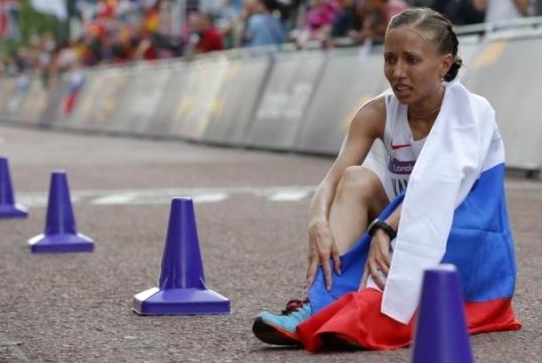 Med dopingiranimi ruskimi atleti je tudi Olga Kaniskina, ki je na OI v Londonu v hitri hoji na 20 kilometrov osvojila srebro....