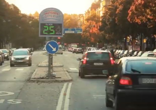 V Stockholmu so postavili radar, ki organizira loterijo za pridne voznike