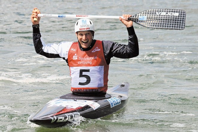 Benjamin Savšek, evropski prvak v kanuju enosedu: Telesno pripravljenost krepi z boksom