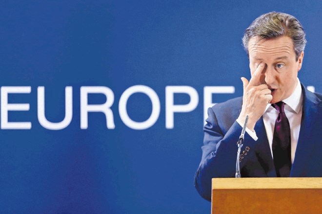 Britanski premier Cameron prihaja pojasnjevat svoja stališča do združene Evrope. 