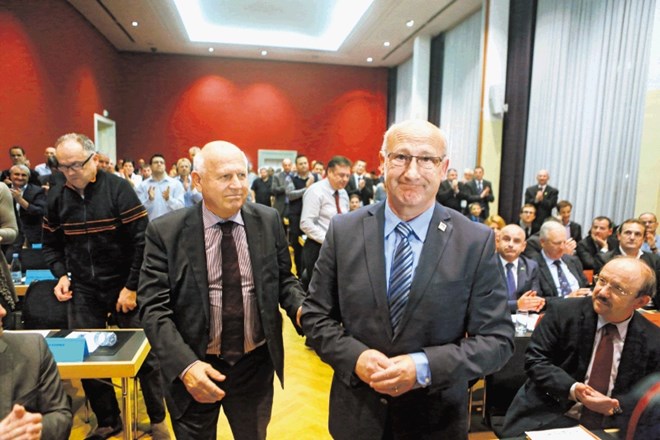 Bogdan Gabrovec (desno) je po prevzemu mandata v vrhu OKS naletel na prvo resnejšo oviro. 