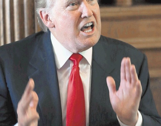 Donald Trump vztraja pri kritikah priseljencev iz Mehike. 