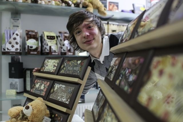 Andraž Gavez je na slovenskem trgu postal prepoznaven s spletno trgovino čokolade MojaČokolada.si. (Foto: Jaka Gasar) 