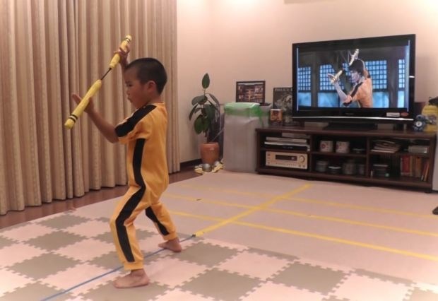 Video dneva: 5-letni Japonec že pravi Bruce Lee