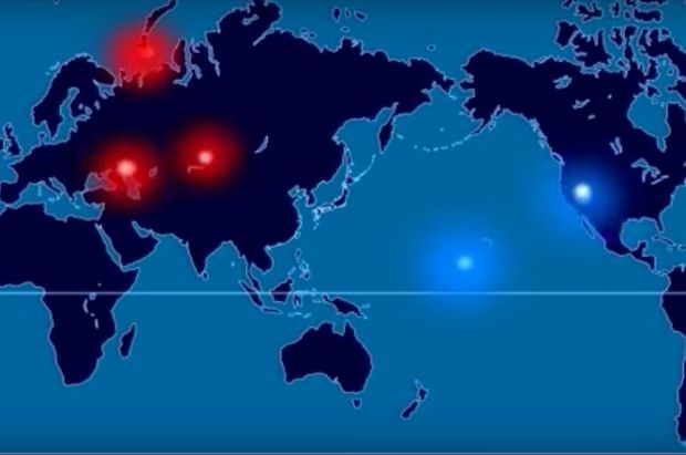 Video dneva: Vse poskusno uporabljene jedrske bombe med letoma 1945 in 1998