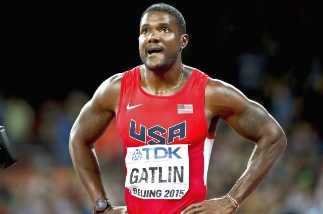 Justin Gatlin je v teku na 100 metrov moral priznati premoč Usainu Boltu, ki je bil hitrejši za eno stotinko. (Foto: Reuters)...