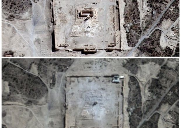 Pripadniki Islamske države uničujejo starodavno Palmiro