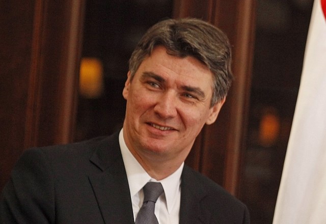 Hrvaški premier Zoran Milanović. (Foto: Luka Cjuha) 