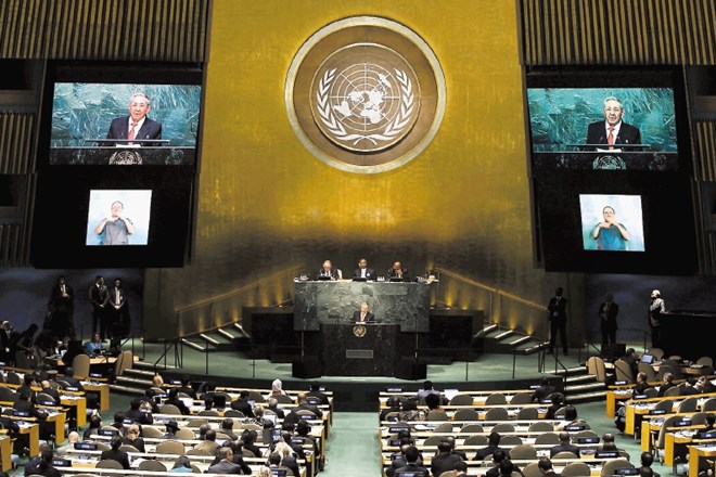 V okviru vrha o trajnostnem razvoju je prvič v Združenih narodih nastopil kubanski predsednik Raul Castro, o njegovem...
