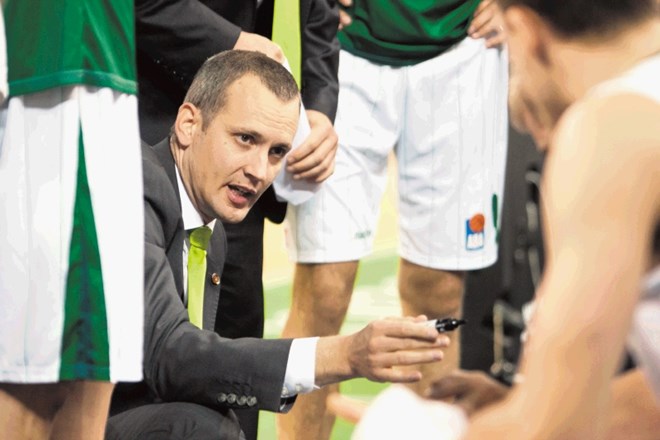 Gašper Potočnik bo danes košarkarje Olimpije vodil na gostovanju v Franciji. 
