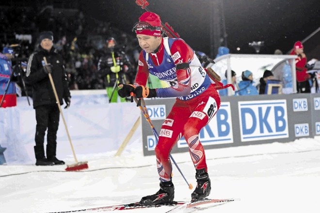 Ole Einar Björndalen je še enkrat dokazal, da še ni za upokojitev. 