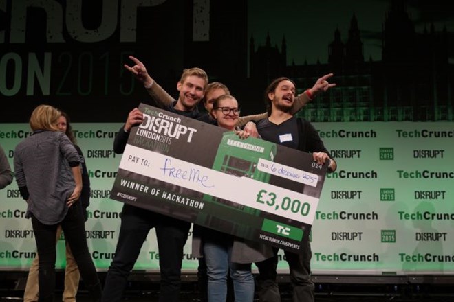 EqualEyes kot FreeMe zmagali na TechCrunch Disrupt London 2015