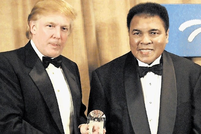 Donald Trump in Mohamed Ali 
