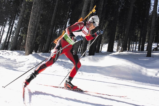 Ole Einar Bjoerndalen je na Pokljuki zbral že pet zmag. 