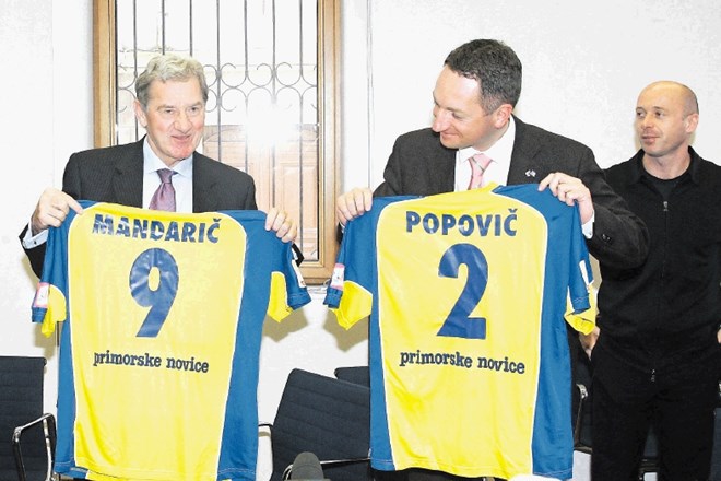 Milan Mandarić (levo) in Boris Popovič sta pred desetletjem sodelovala  v NK Koper, nato so se njune poti razšle, zdaj sta v...