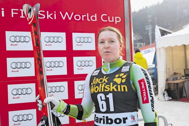 Visoke startne številke so za Marušo Ferk na slalomih preteklost. 