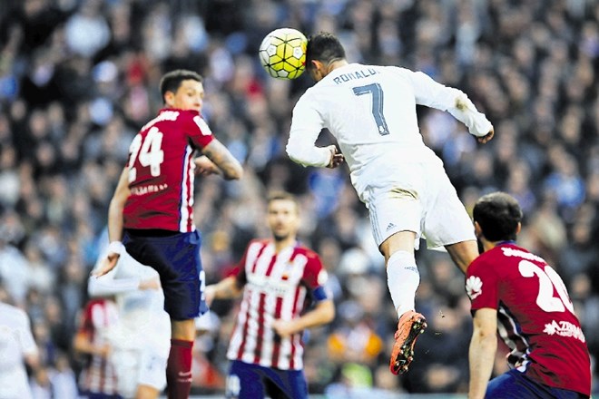 Cristiano Ronaldo je bil po porazu proti Atleticu kritičen do nekaterih soigralcev.