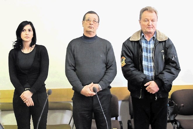 Irenca Ocvirk je bila obsojena na pogojno zaporno kazen, nekdanji štorski župan Franc Jazbec (na sredini) na triletno zaporno...