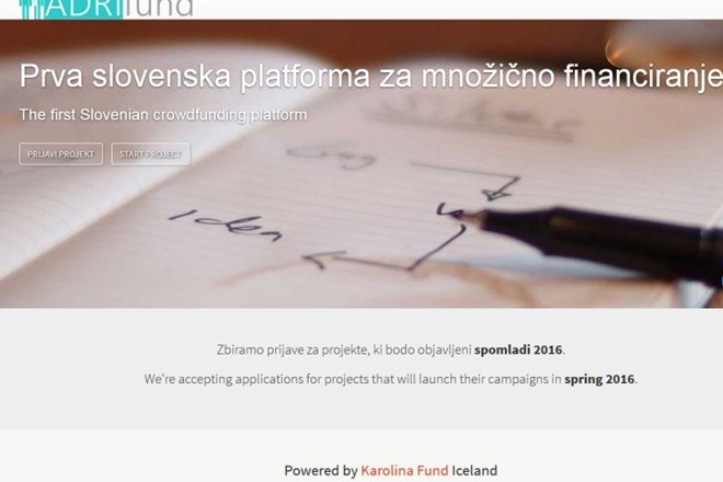 Kickstarter bo v Sloveniji dobil konkurenco 