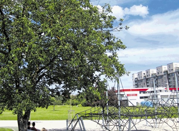 Igrišče v Šmartinskem parku bodo bistveno povečali.