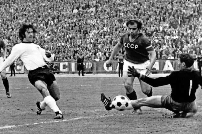 Leto 1972 in poraz Sovjetske zveze proti Nemčiji. 3:0.