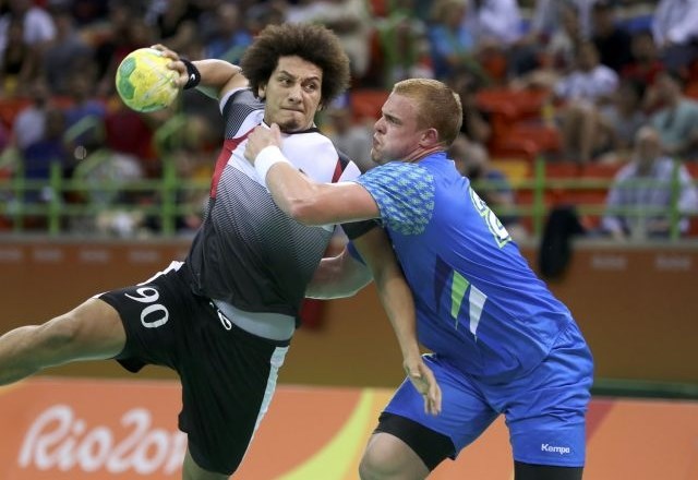 Matej Gaber v dvoboju z Alijem Ismailom (Foto: Reuters)