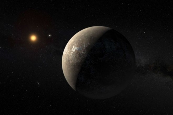Takole si novoodkriti planet predstavljajo na ESO.