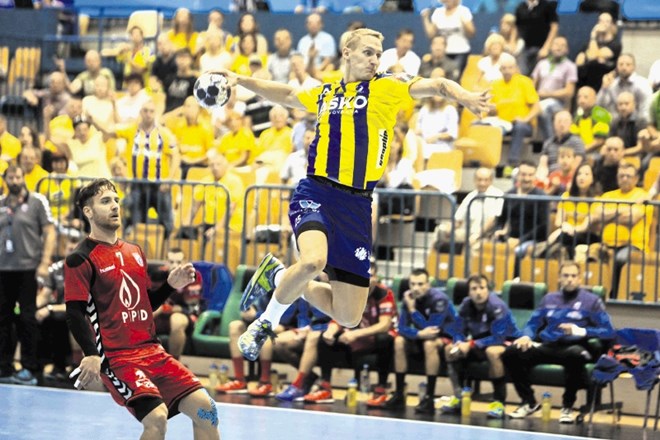 Celjski igralec Tilen Kodrin je na dveh tekmah letošnje evropske lige prvakov dosegel tri zadetke.