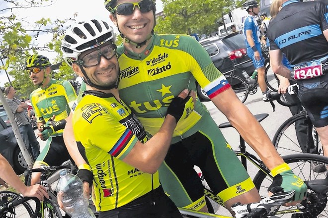 Igor Kopše  (desno)  je veljal za perfekcionista glede pristopa do amaterskega tekmovalnega kolesarstva, a sloves amaterskega...