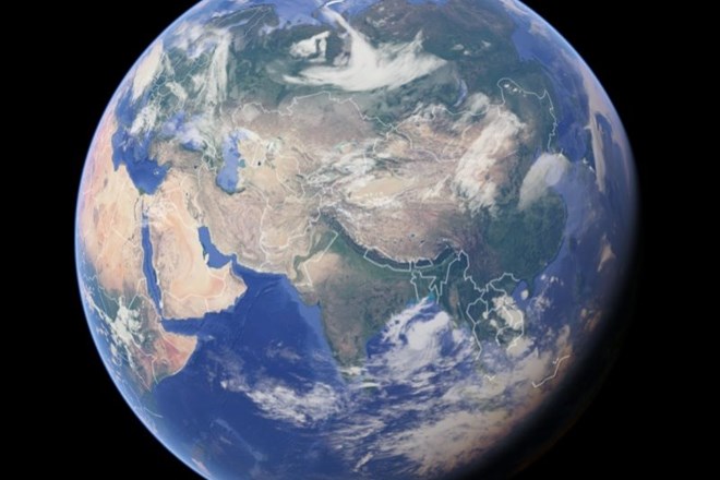 Polovica Evrazije in Indije izginila v notranjost Zemlje    