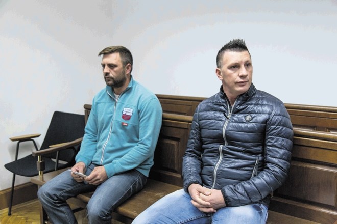 Mirsad Čaušević (levo) je vpletenost v rop priznal, brata pa še niso mogli  povprašati o krivdi.