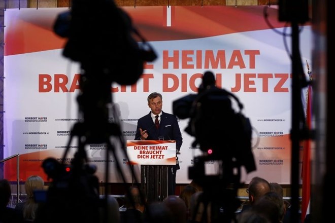 Za finiš oster besedni obračun avstrijskih predsedniških kandidatov