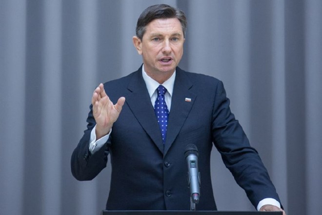 Borut Pahor je napovedal, da bo prihodnje leto znova kandidiral za predsednika. (Foto: Maja Marko)