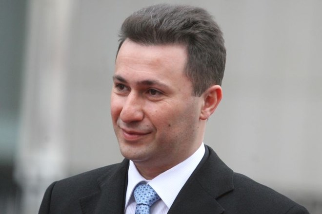 Mandatar za sestavo nove makedonske vlade Nikola Gruevski.