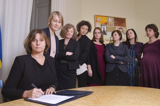 Švedski politični vrh se je s fotografijo ponorčeval iz Trumpove administracije