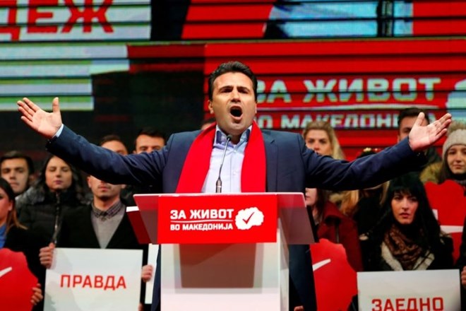 Vodja makedonskih socialdemokratov Zoran Zaev (Foto: Reuters)